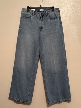 Nine West Light Blue Wide-Leg Jeans Women's Size 12